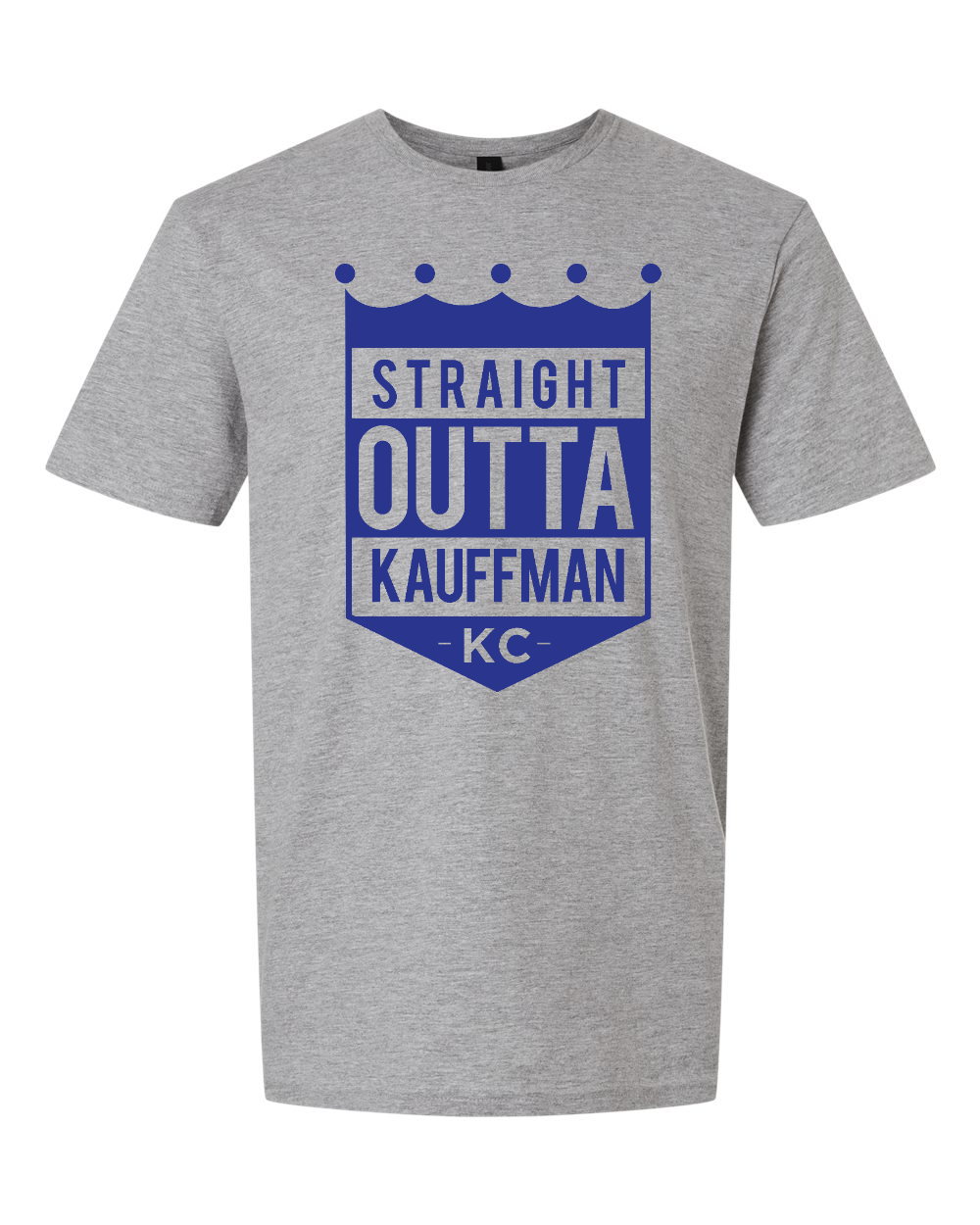 Unisex Softstyle® T-Shirt Sport Grey front mockup