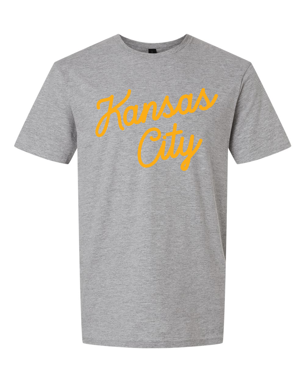 Unisex Softstyle® T-Shirt Sport Grey front mockup