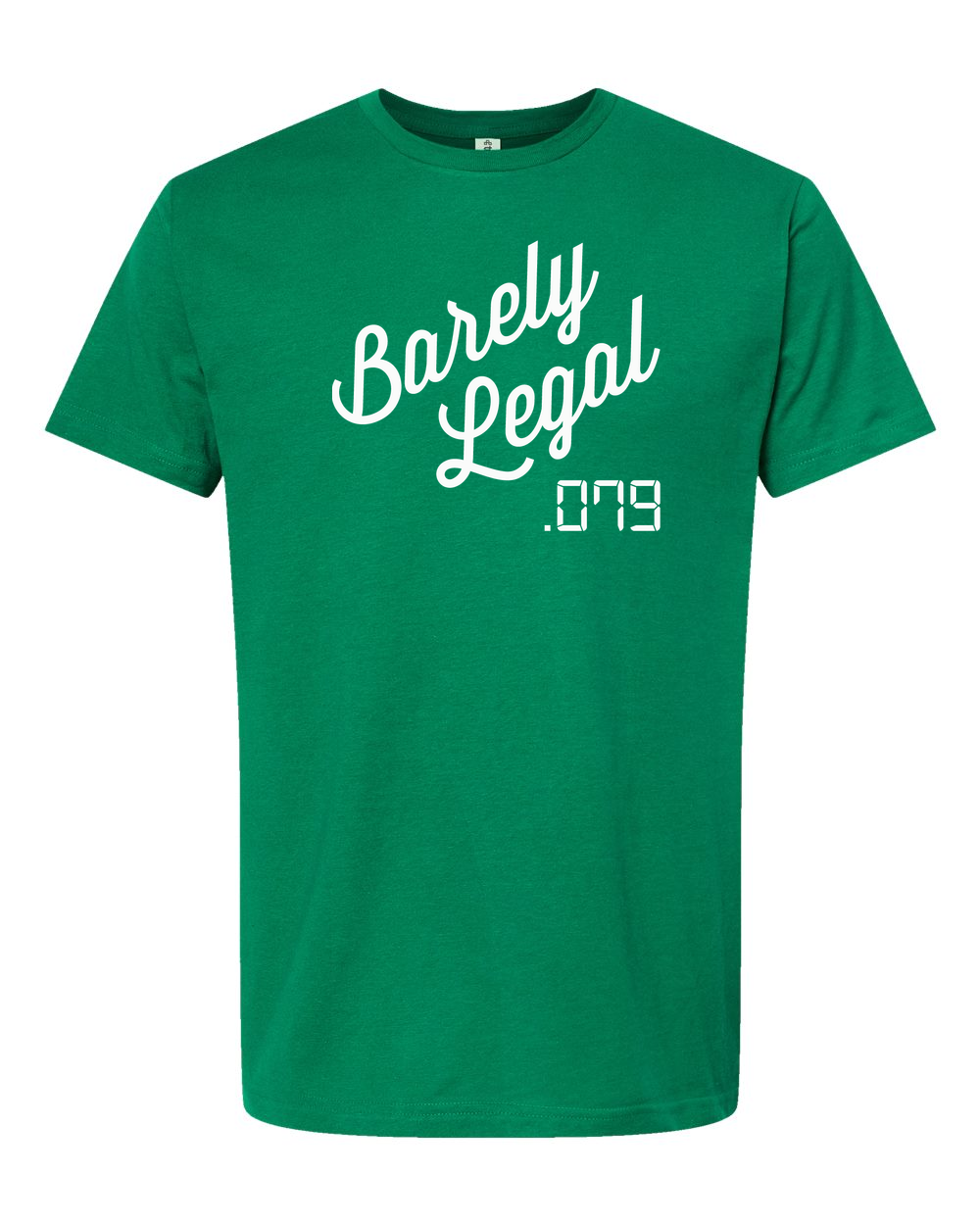 Unisex Fine Jersey T-Shirt Kelly Green front mockup