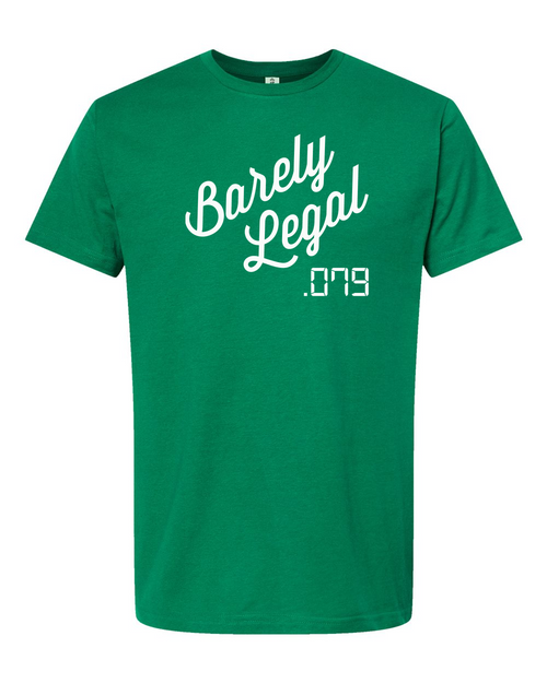 Unisex Fine Jersey T-Shirt Kelly Green front mockup