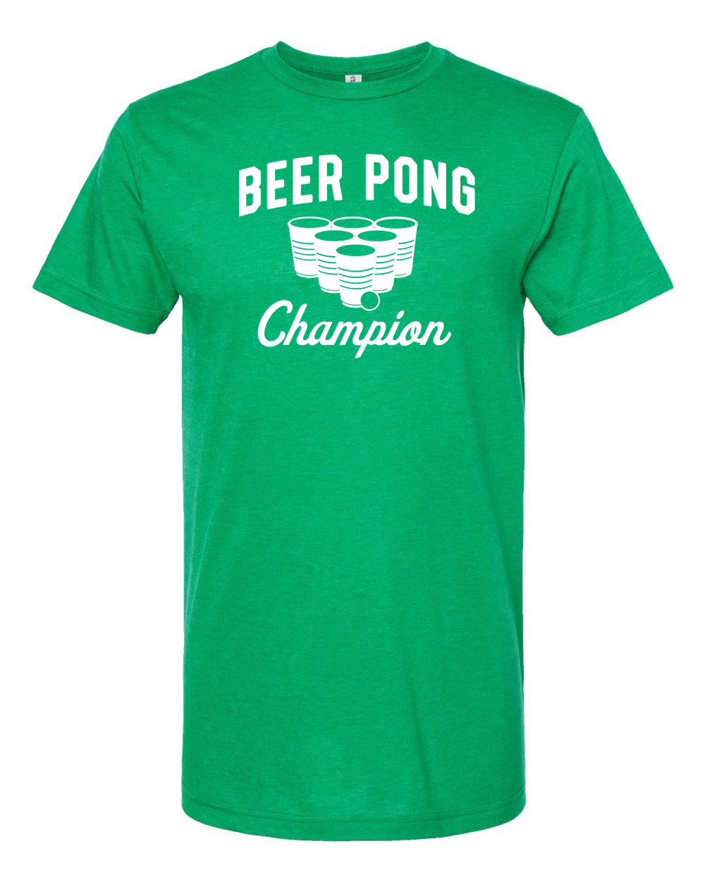 Unisex Fine Jersey T-Shirt Heather Kelly front mockup