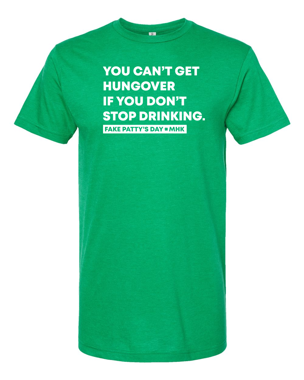 Unisex Fine Jersey T-Shirt Heather Kelly front mockup