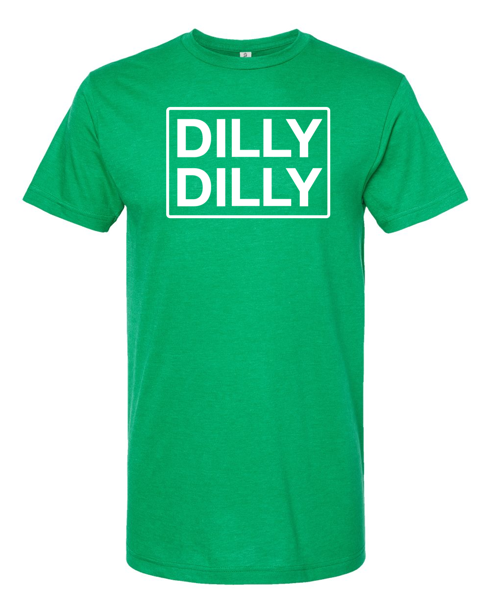 Unisex Fine Jersey T-Shirt Heather Kelly front mockup