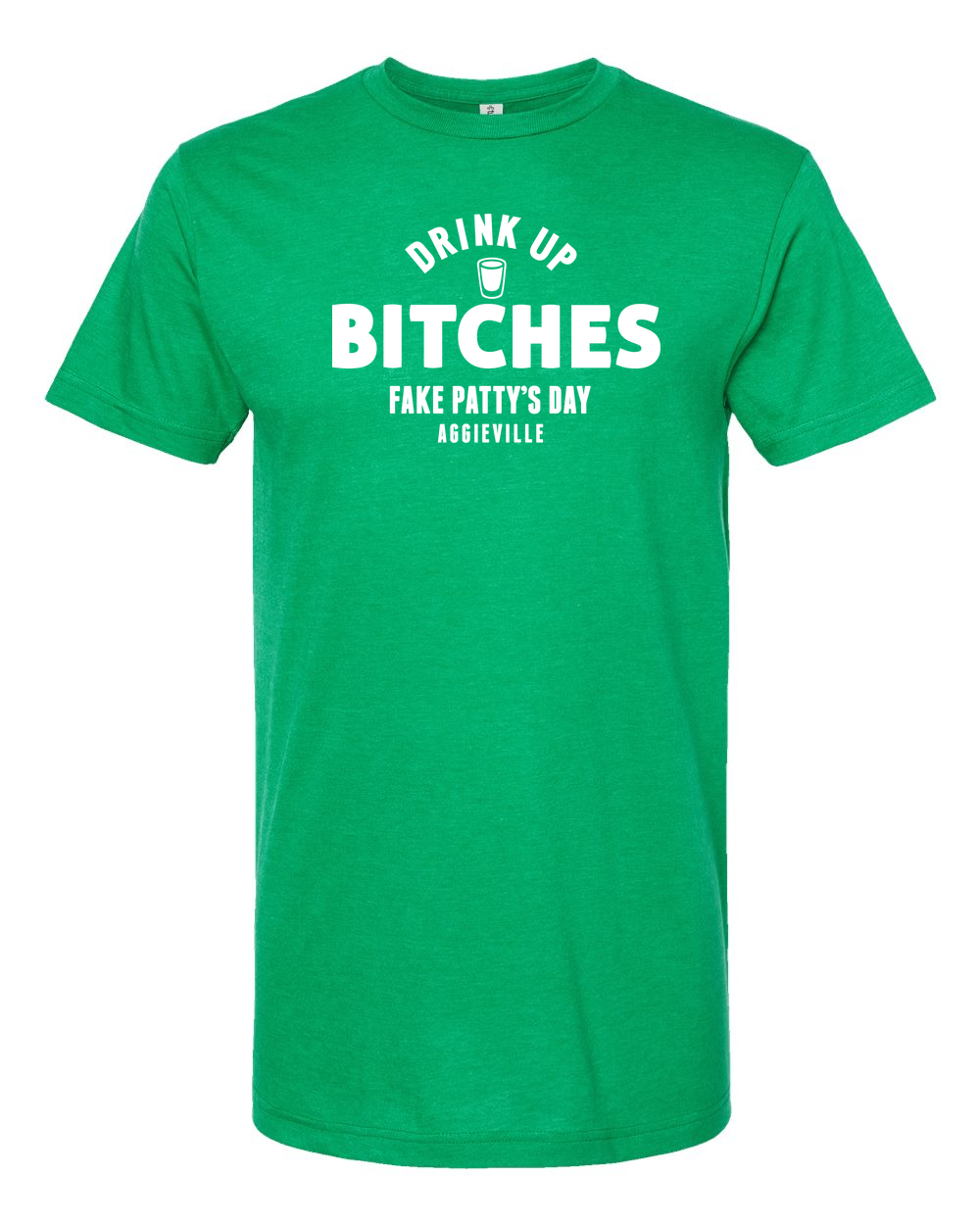 Unisex Fine Jersey T-Shirt Heather Kelly front mockup