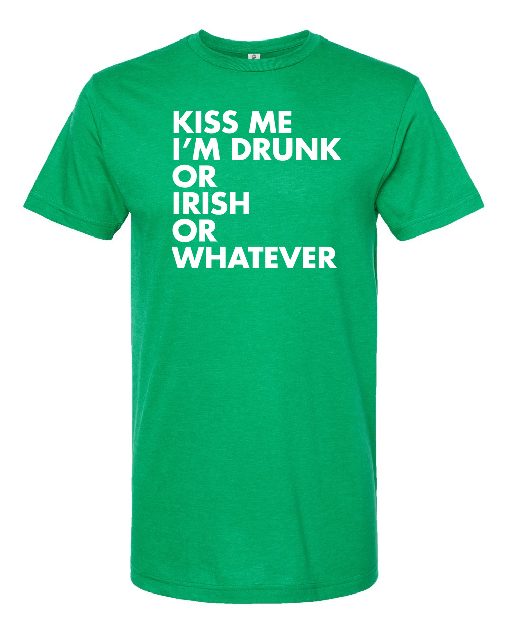 Unisex Fine Jersey T-Shirt Heather Kelly front mockup