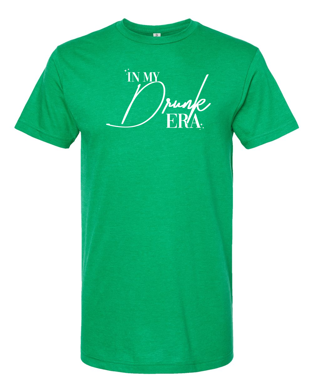 Unisex Fine Jersey T-Shirt Heather Kelly front mockup