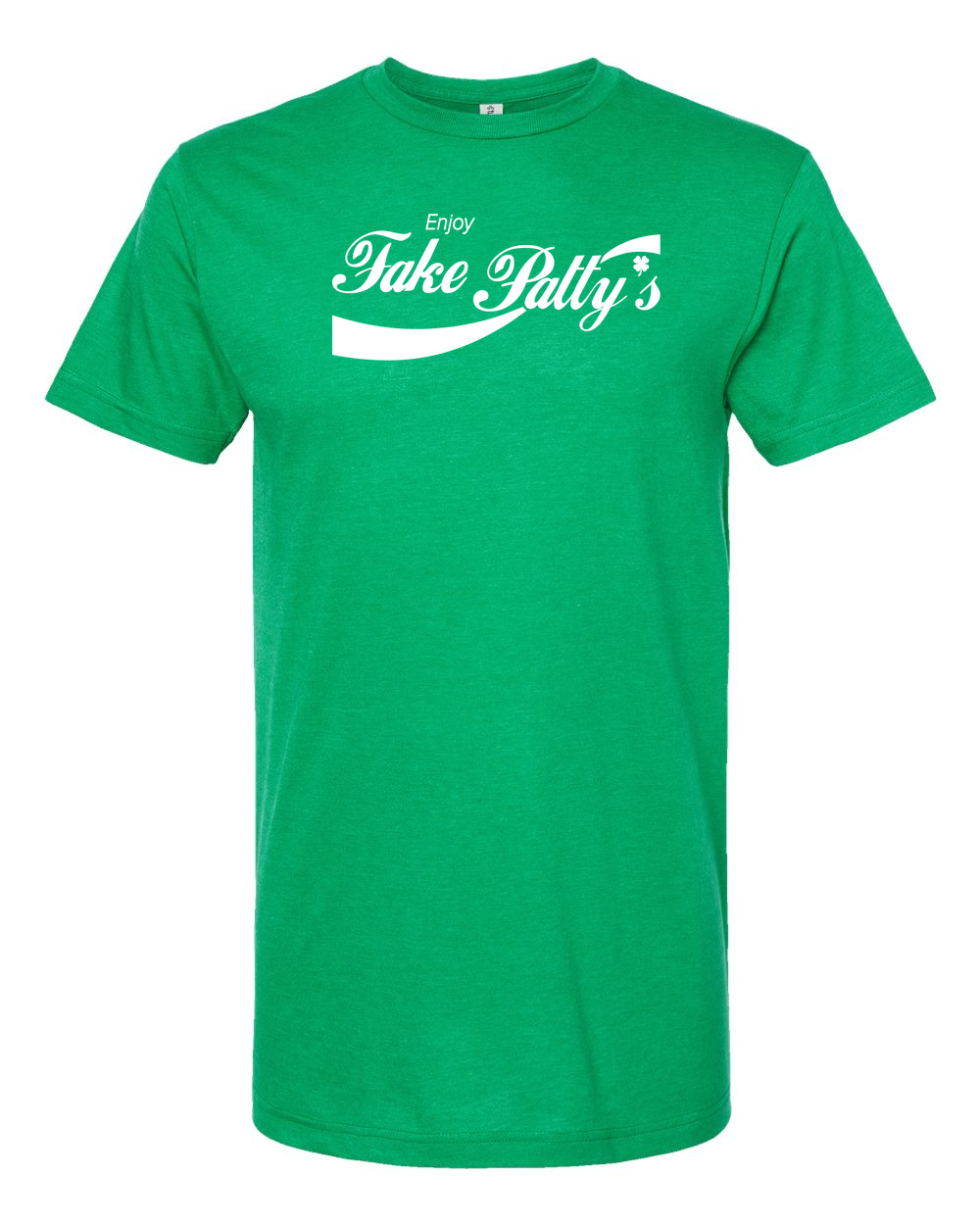Unisex Fine Jersey T-Shirt Heather Kelly front mockup