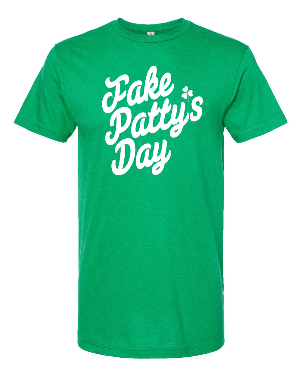 Unisex Fine Jersey T-Shirt Heather Kelly front mockup