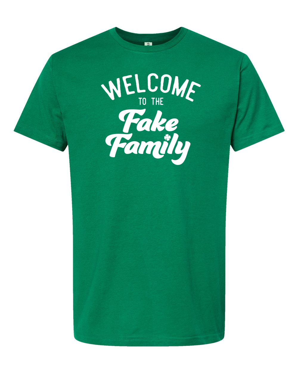 Unisex Fine Jersey T-Shirt Kelly Green front mockup