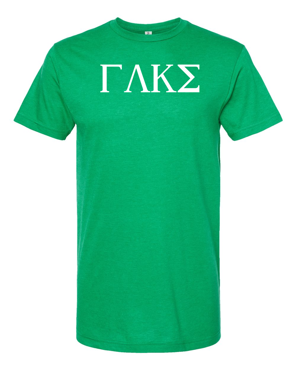 Unisex Fine Jersey T-Shirt Heather Kelly front mockup