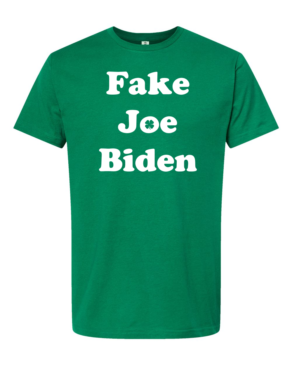 Unisex Fine Jersey T-Shirt Kelly Green front mockup