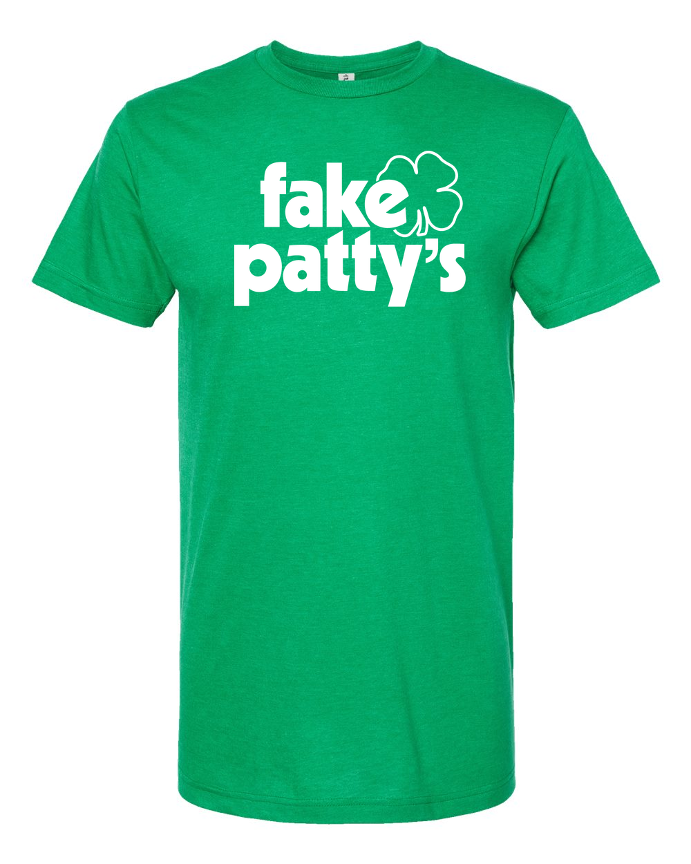 Unisex Fine Jersey T-Shirt Heather Kelly front mockup