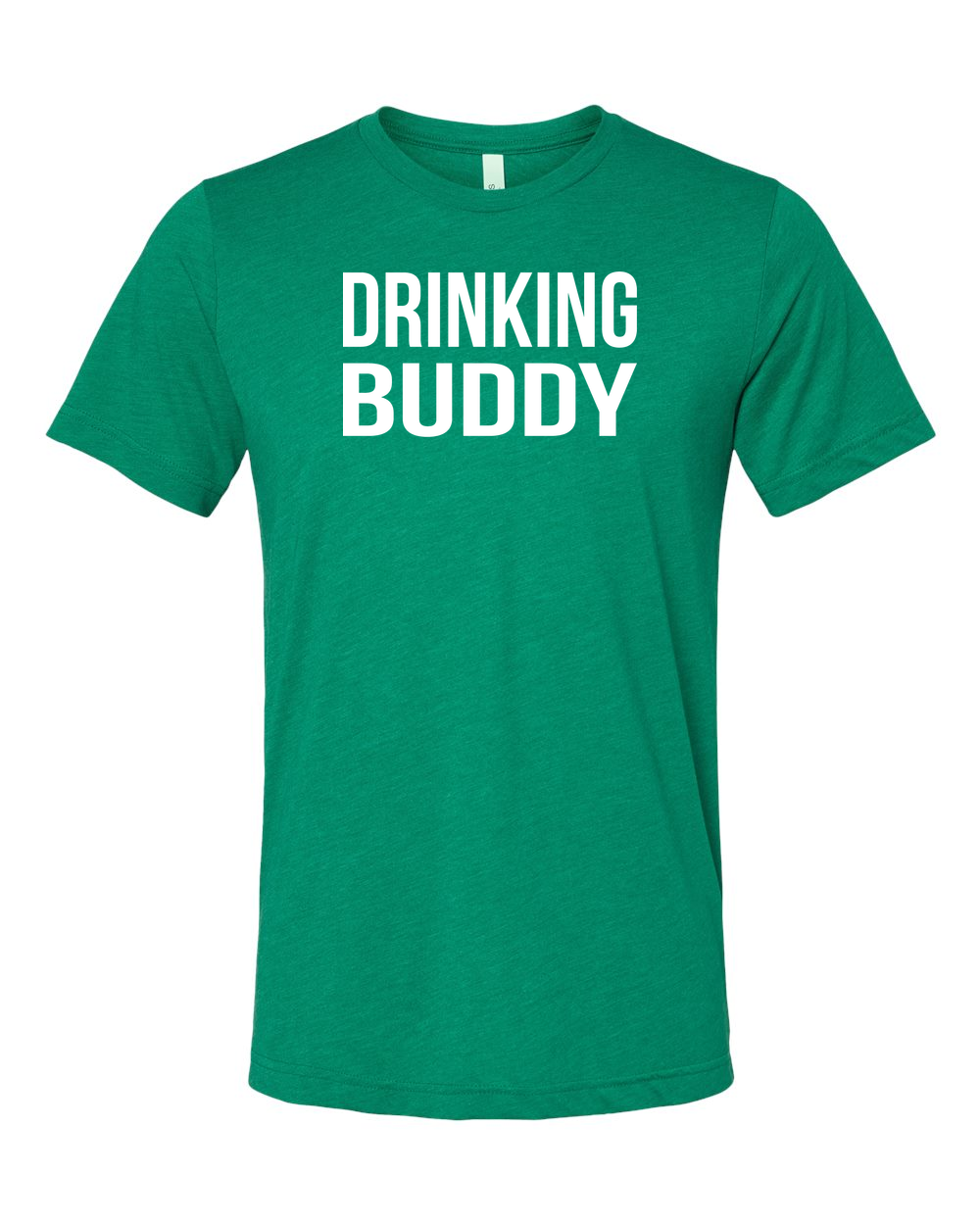 Triblend Tee Kelly Triblend front mockup