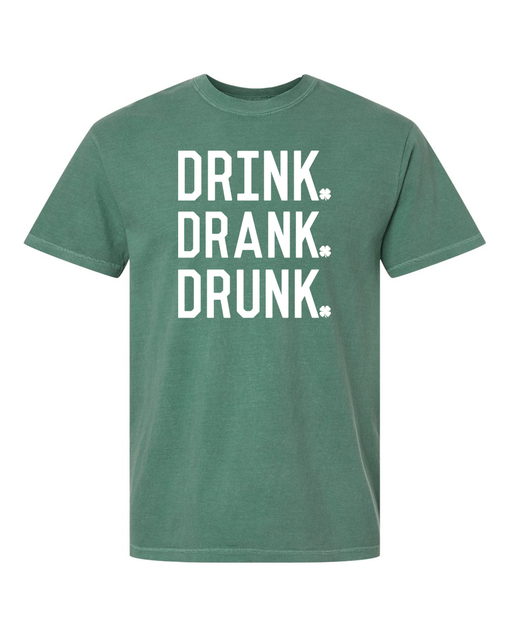 Unisex Garment-Dyed Heavyweight T-Shirt Light Green front mockup