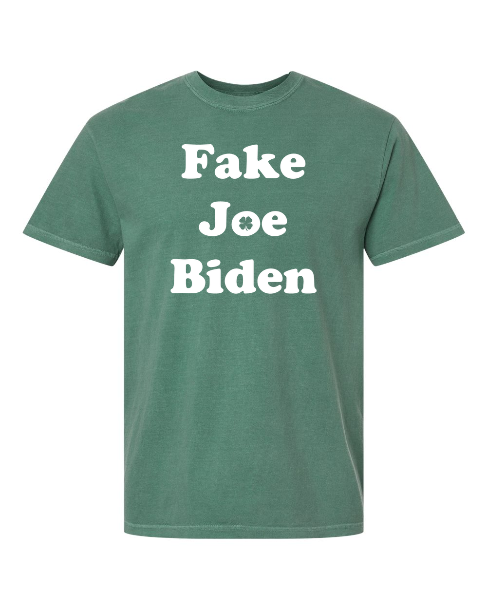 Unisex Garment-Dyed Heavyweight T-Shirt Light Green front mockup