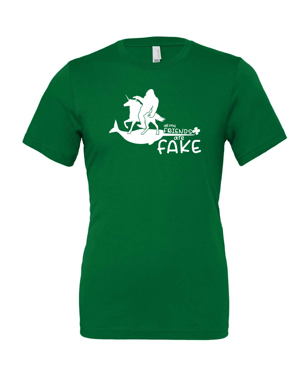 Jersey Tee Kelly front mockup