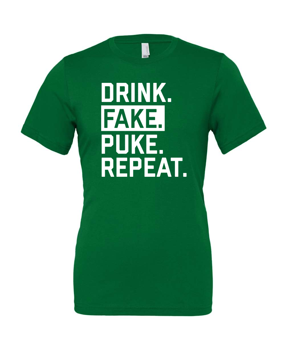 Jersey Tee Kelly front mockup