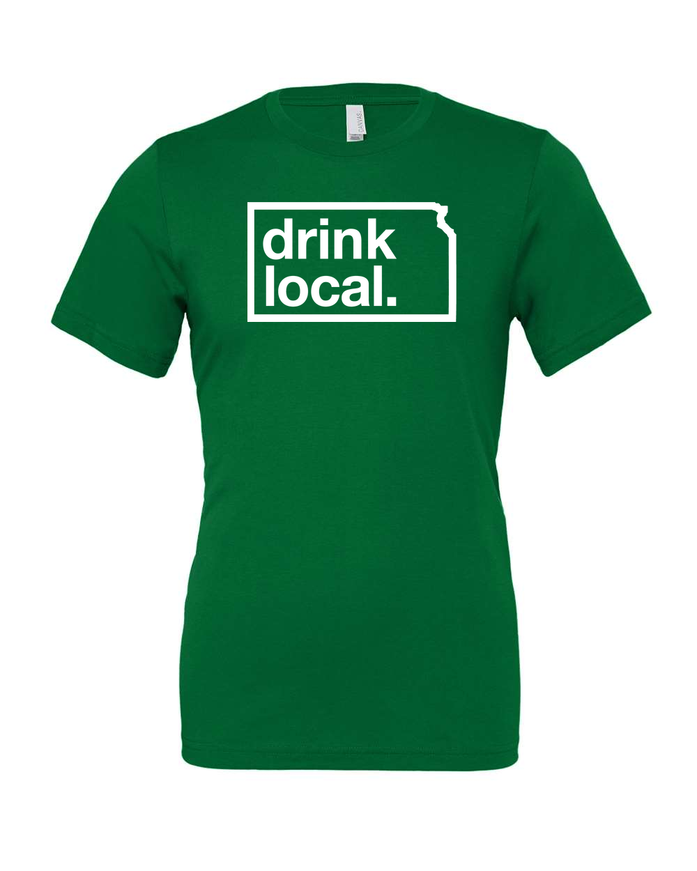 Jersey Tee Kelly front mockup