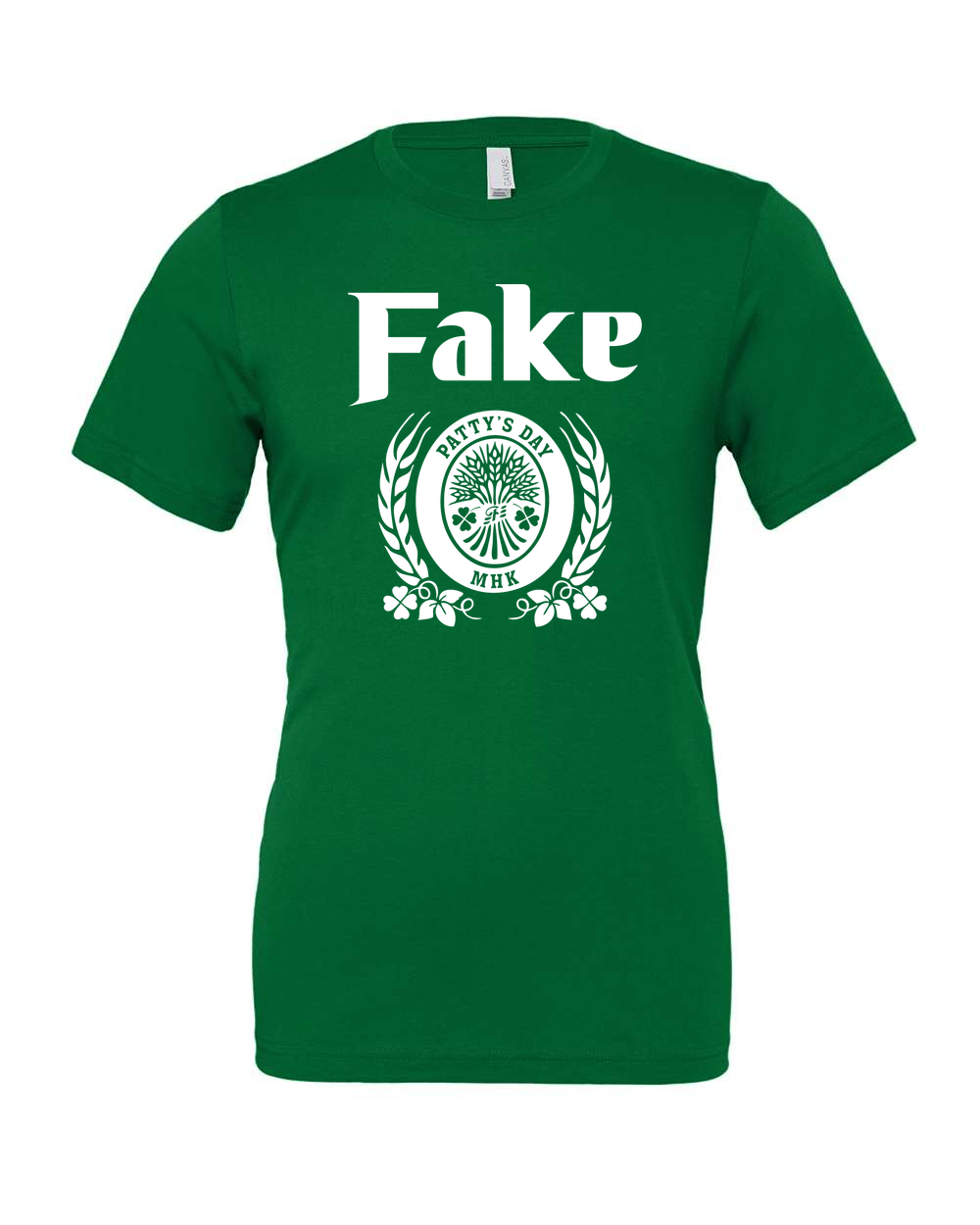 Jersey Tee Kelly front mockup