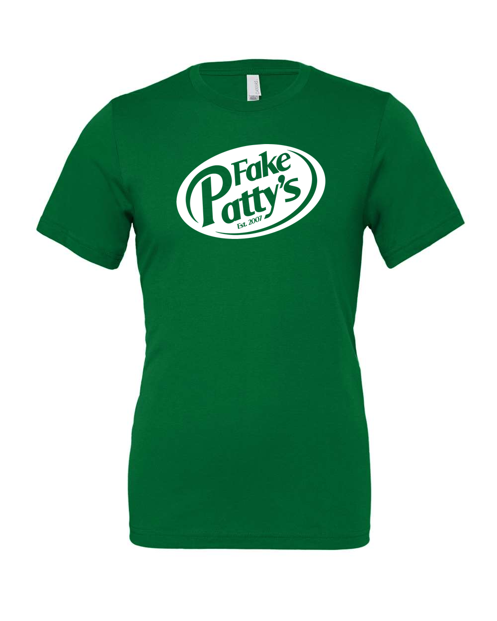 Jersey Tee Kelly front mockup