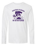 Gildan Unisex Softstyle® Long Sleeve T-Shirt White front mockup