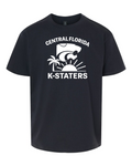 Gildan Youth Softstyle® T-Shirt Black front mockup