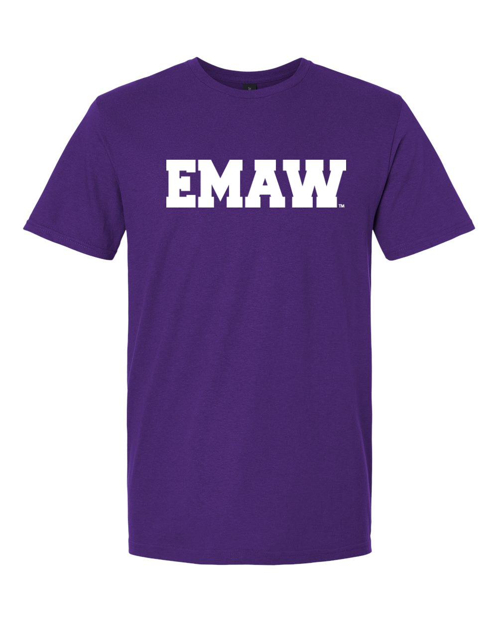 Gildan Unisex Softstyle® T-Shirt Purple front mockup