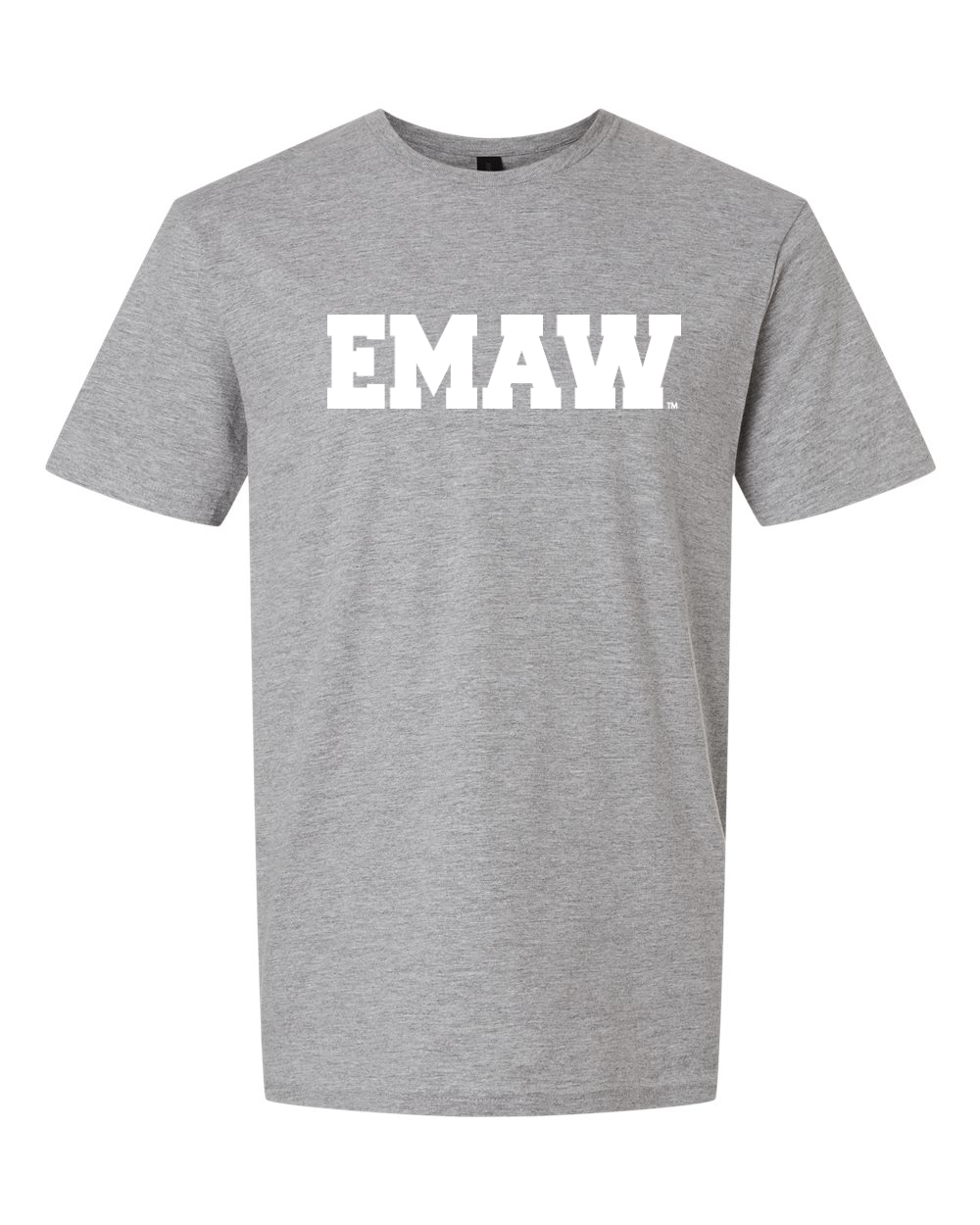 Gildan Unisex Softstyle® T-Shirt Sport Grey front mockup