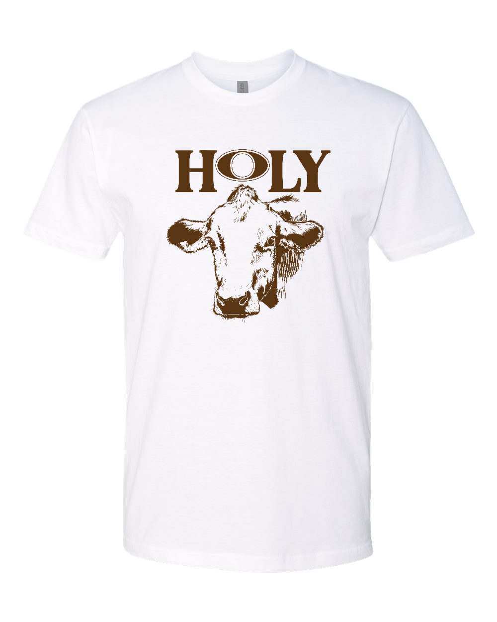 Next Level 3600 Unisex Cotton Tee White front mockup