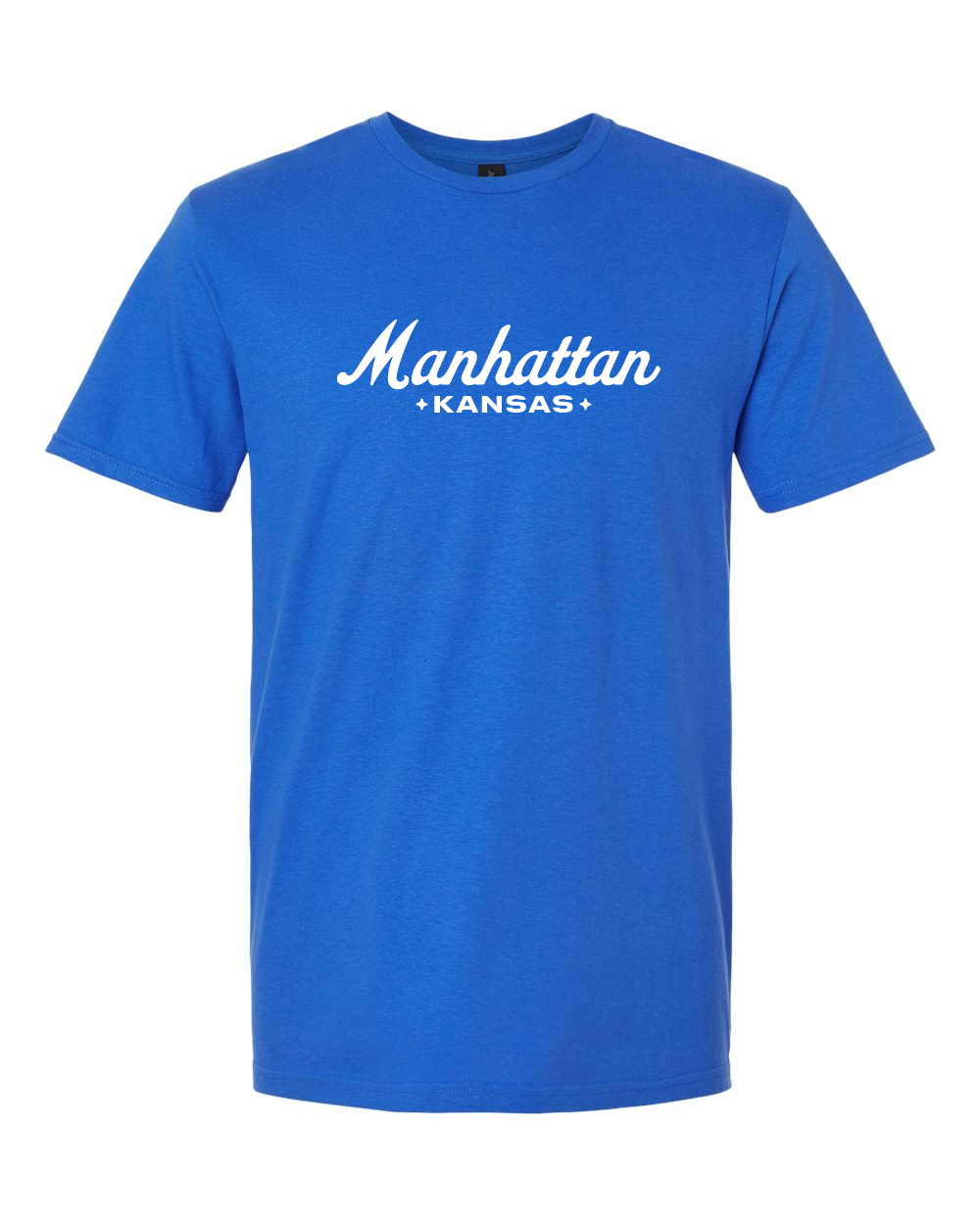 Gildan 64000 Unisex Softstyle® T-Shirt Royal front mockup