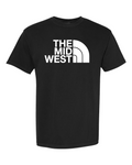 Comfort Colors Unisex Garment-Dyed Heavyweight T-Shirt Black front mockup