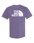 Comfort Colors Unisex Garment-Dyed Heavyweight T-Shirt Grape front mockup