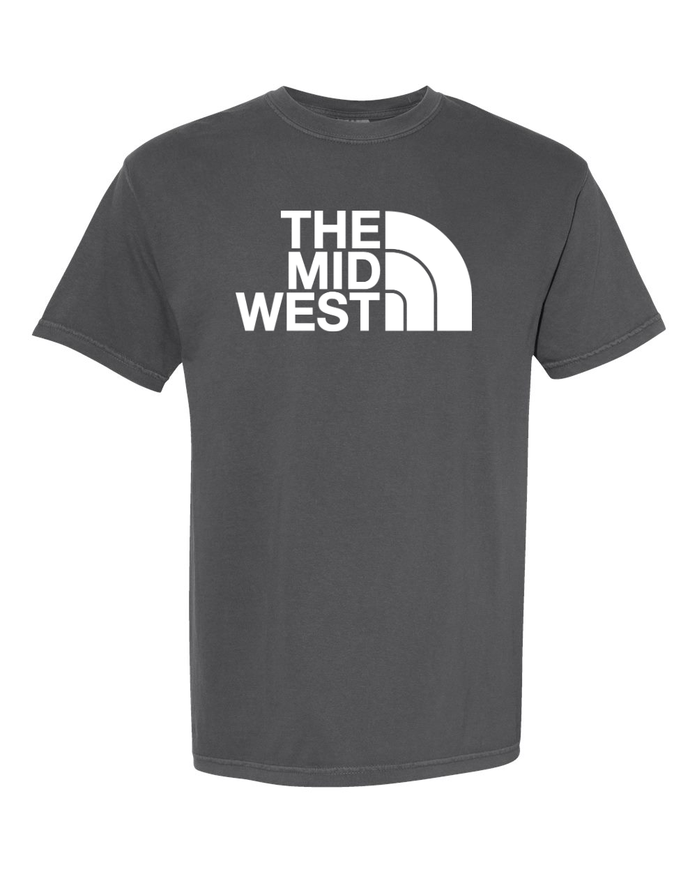 Comfort Colors Unisex Garment-Dyed Heavyweight T-Shirt Pepper front mockup
