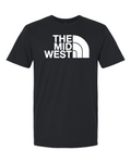Gildan Unisex Softstyle® T-Shirt Black front mockup