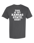 Comfort Colors Unisex Garment-Dyed Heavyweight T-Shirt Pepper front mockup