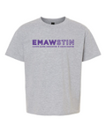 Gildan Youth Softstyle® T-Shirt Sport Grey front mockup