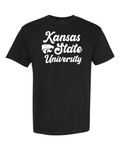 Comfort Colors Unisex Garment-Dyed Heavyweight T-Shirt Black front mockup