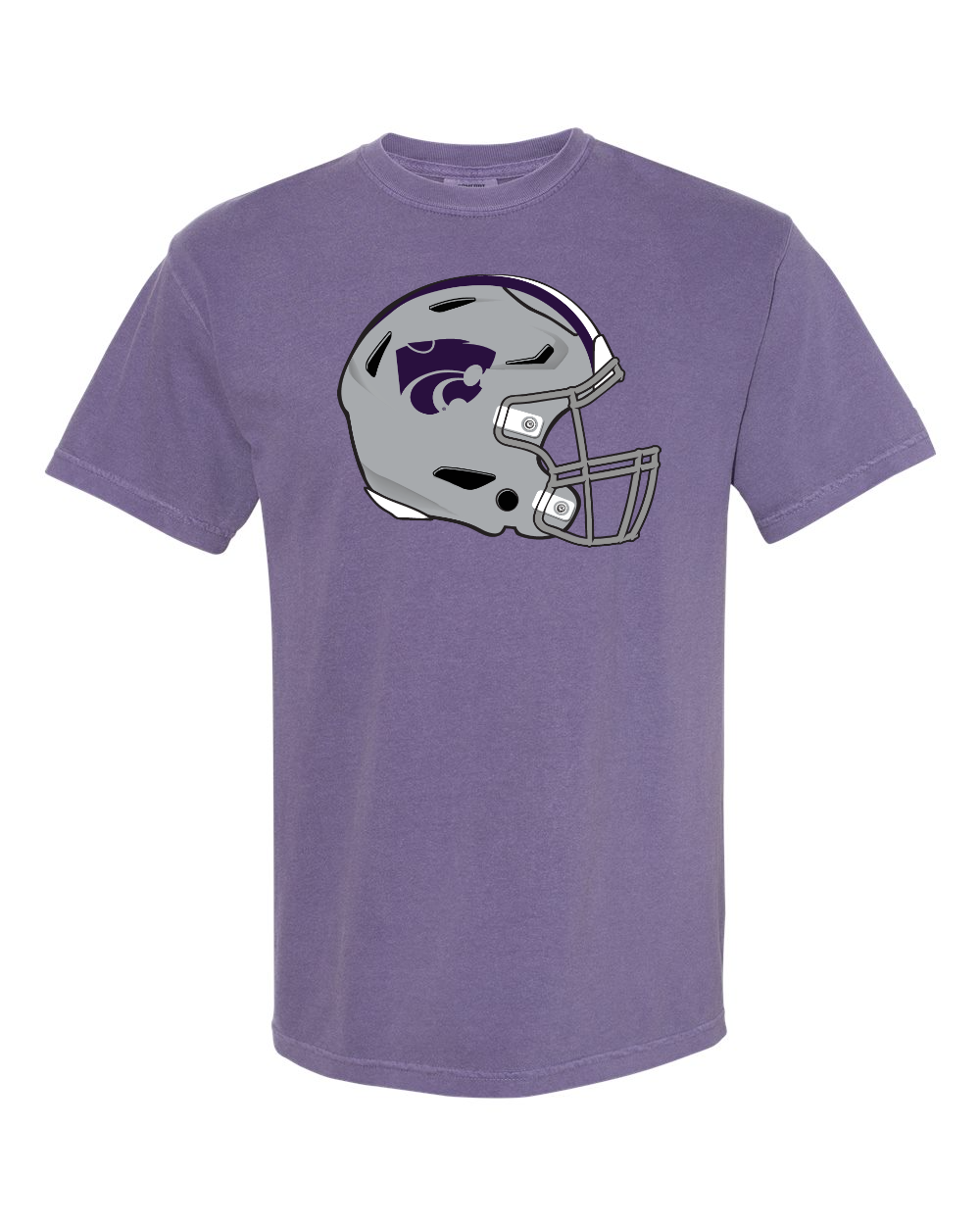 Comfort Colors Unisex Garment-Dyed Heavyweight T-Shirt Grape front mockup