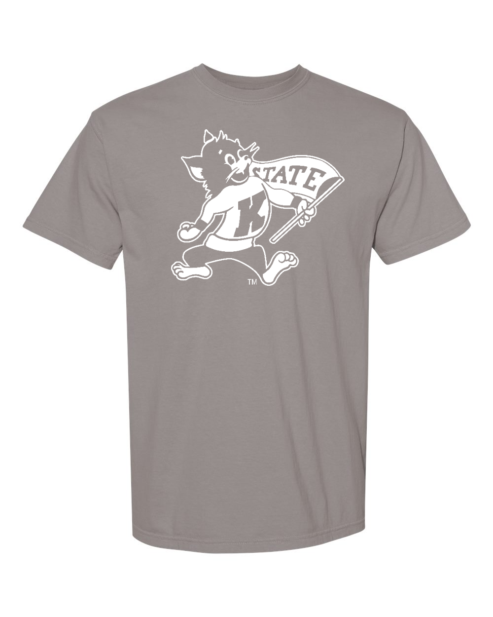 Comfort Colors Unisex Garment-Dyed Heavyweight T-Shirt Grey front mockup