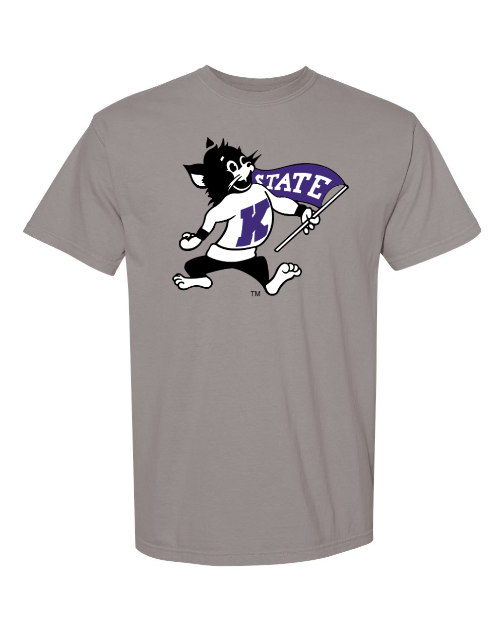 Comfort Colors Unisex Garment-Dyed Heavyweight T-Shirt Grey front mockup