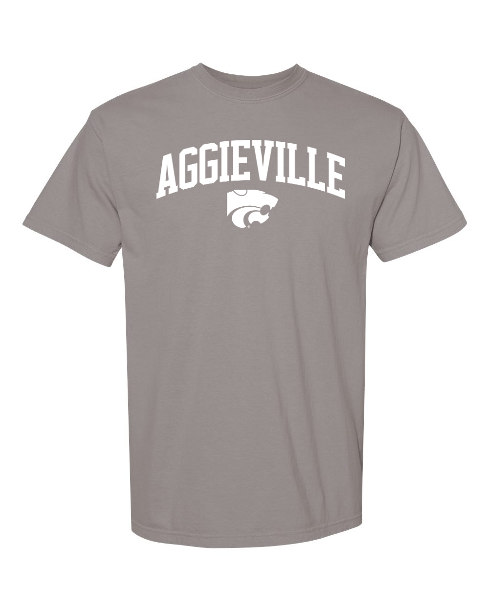 Comfort Colors Unisex Garment-Dyed Heavyweight T-Shirt Grey front mockup