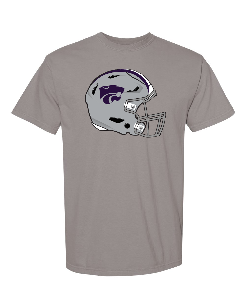 Comfort Colors Unisex Garment-Dyed Heavyweight T-Shirt Grey front mockup