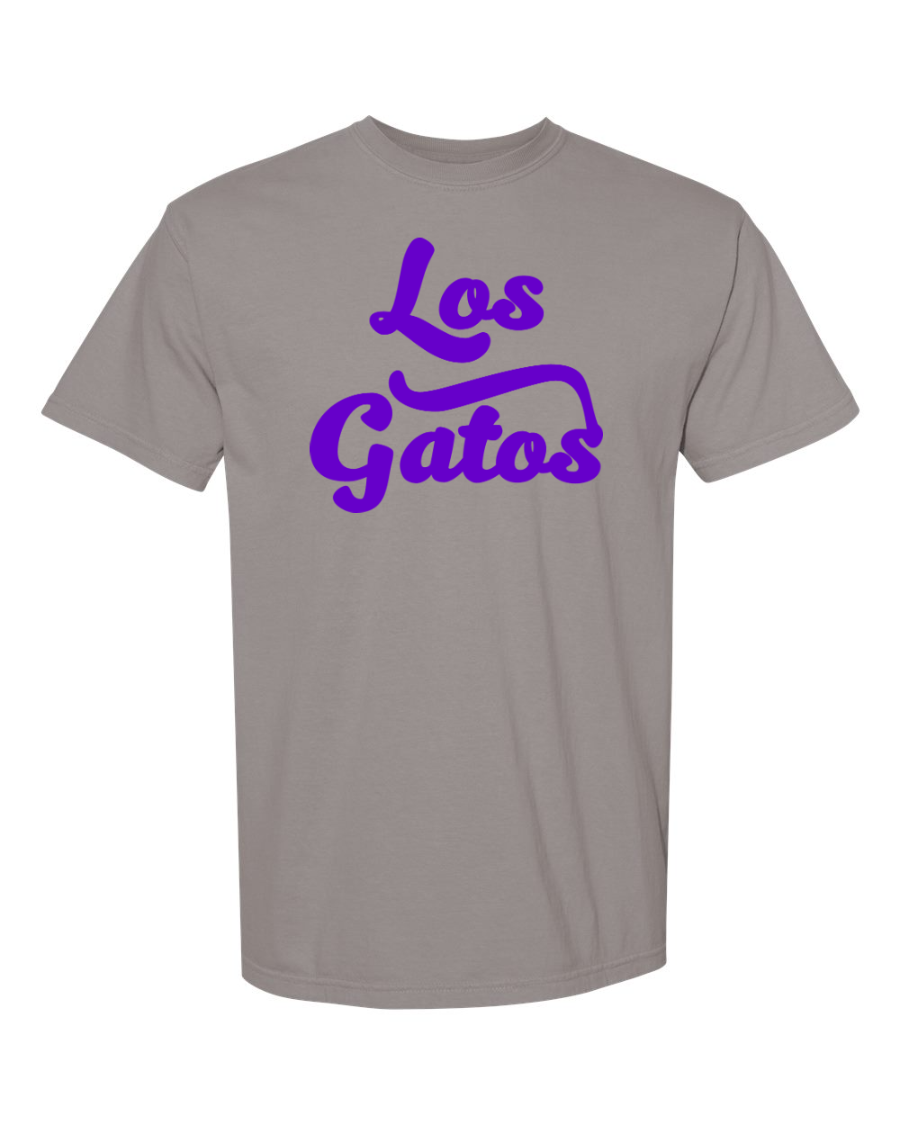 Comfort Colors Unisex Garment-Dyed Heavyweight T-Shirt Grey front mockup