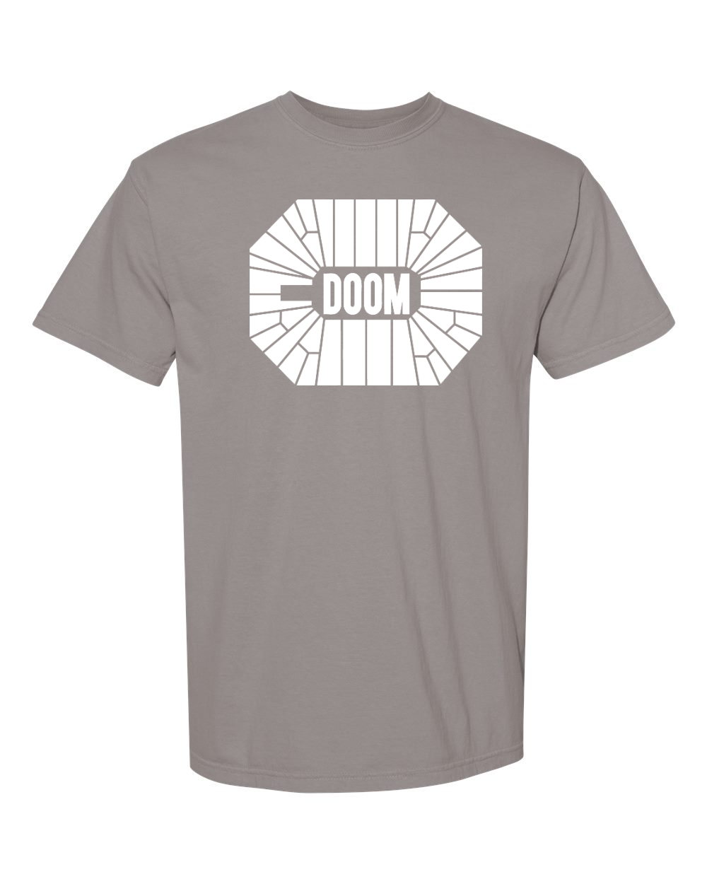 Comfort Colors Unisex Garment-Dyed Heavyweight T-Shirt Grey front mockup