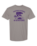 Comfort Colors Unisex Garment-Dyed Heavyweight T-Shirt Grey front mockup