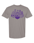 Comfort Colors Unisex Garment-Dyed Heavyweight T-Shirt Grey front mockup