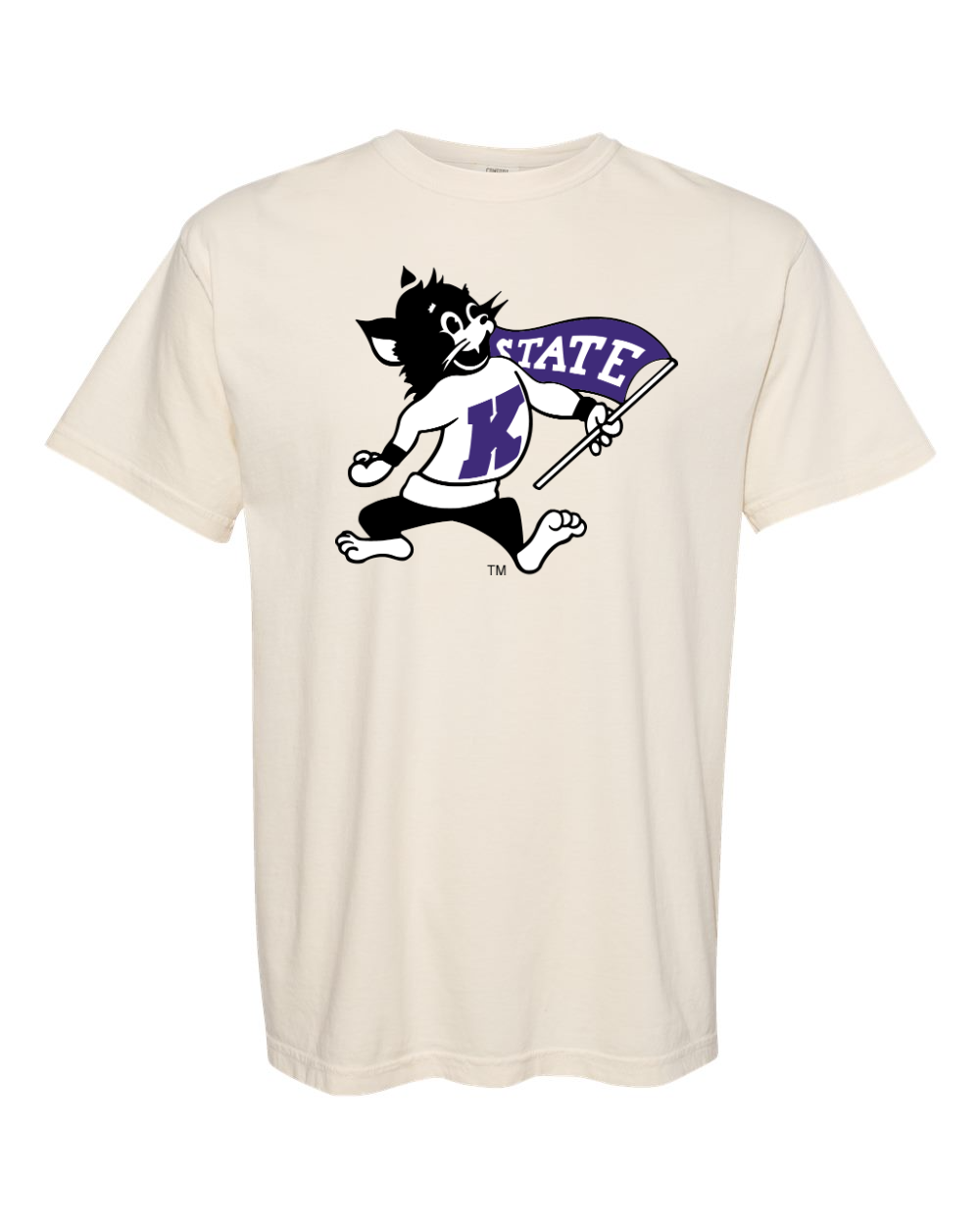 Comfort Colors Unisex Garment-Dyed Heavyweight T-Shirt Ivory front mockup