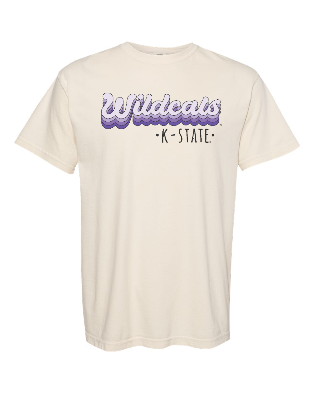 Comfort Colors Unisex Garment-Dyed Heavyweight T-Shirt Ivory front mockup