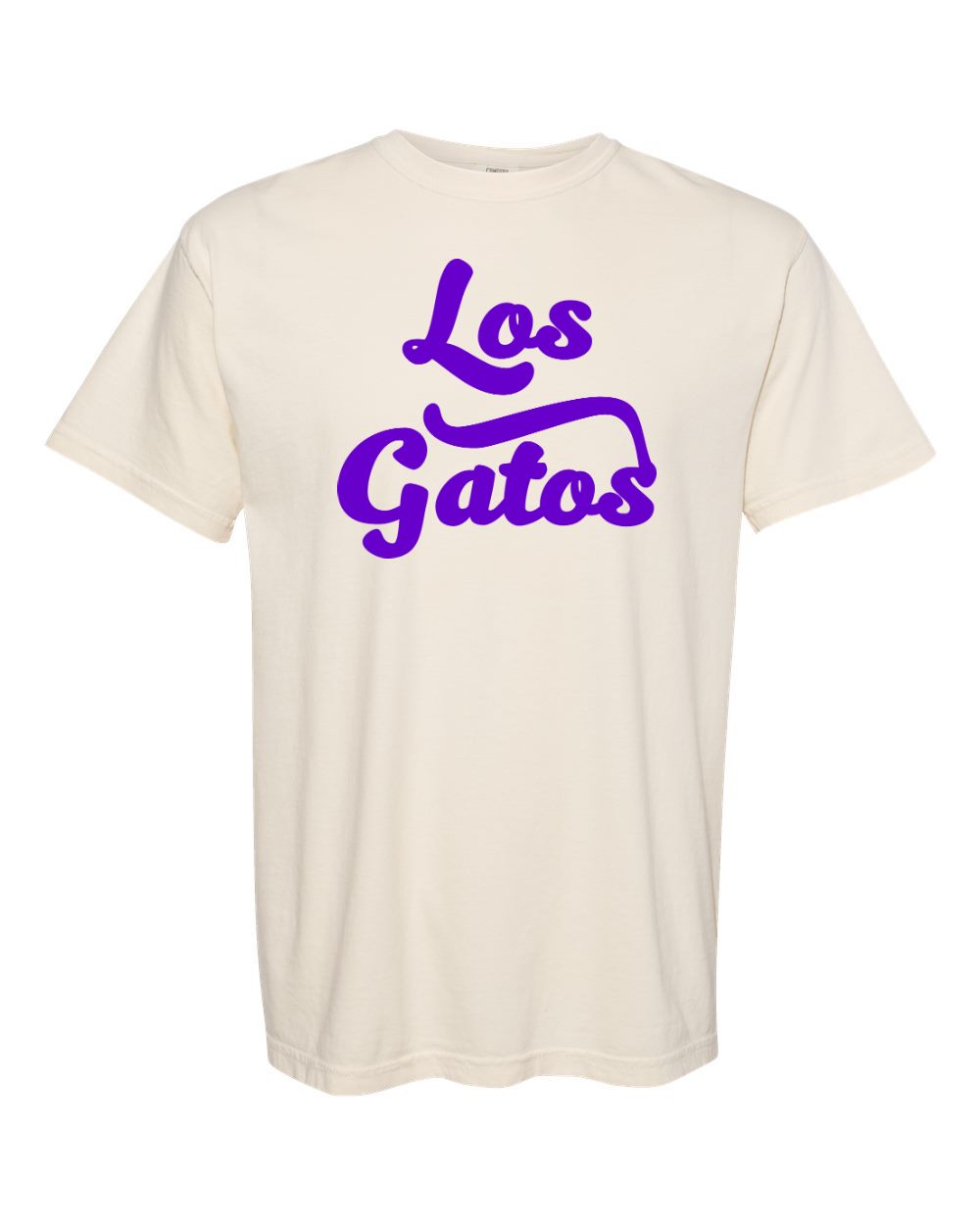 Comfort Colors Unisex Garment-Dyed Heavyweight T-Shirt Ivory front mockup
