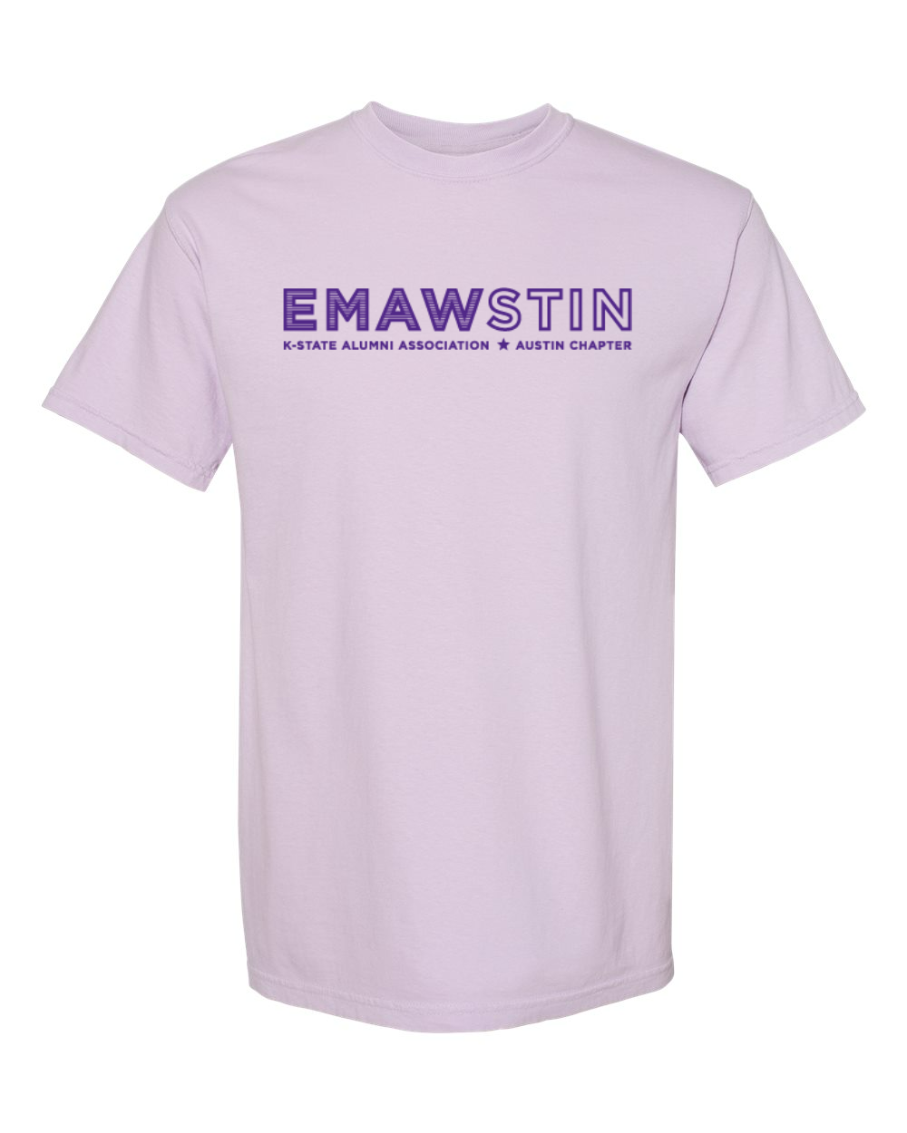 Comfort Colors Unisex Garment-Dyed Heavyweight T-Shirt Orchid front mockup
